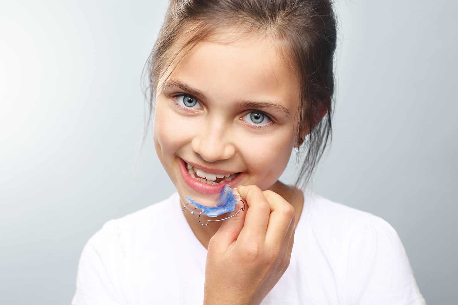 herausnehmbare Zahnspange für Kinder in Hilden